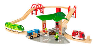 Sold and shipped by spreetail. 33627 Travel Station Set Brio World Wooden Railway Sets