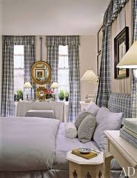 Buffalo plaid is a common pattern to display in the wintertime because it gives off a comfy cozy feeling. Plaid Rooms Architectural Digest