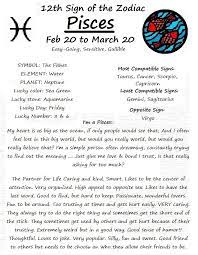 Pisces Zodiac Sun Signs Pisces Zodiac Signs