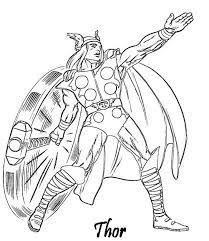 Coloriage A Imprimer Avengers Thor Et Son Marteau Gratuit Et Colorier Avengers Coloring Pages Avengers Coloring Pattern Coloring Pages
