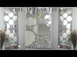 Diy Dollar Tree Diy Mirrored Wall Art Decor Zgallerie Inspired Diy Home Decor 2018 Youtube Diy Mirror Decor Dollar Tree Mirrors Mirror Wall Art