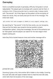 Treasure hunt clues made of puzzles. Florian Roth On Twitter A Friend Published A Set Of Cryptography Puzzles For Children And I Like It Euli Treasure Hunt Https T Co Nrjm9p5npi Https T Co 3iswwynzvr