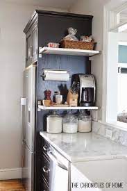 Easy Ideas To Maximize Vertical Space In The Kitchen The Chronicles Of Home Kitchen Decor Apartment Small Apartment Kitchen Decor Small Apartment Kitchen