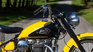 Image result for Sportsman Yellow 1951 Motorcycle