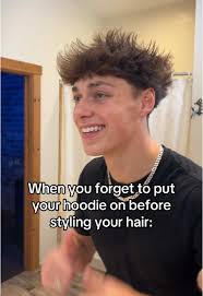 How to Do The Boy Hoodie Hair Trend