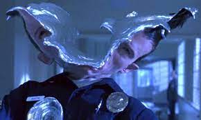 Terminator 2 S T 1000 The Splash Head Effect Terminator Terminator Movies Movie Monsters