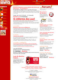 Rua cesaltina fialho gouveia 703. Sport Lisboa E Benfica In 1998 Web Design Museum