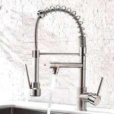 Free shipping on most items. Buy Aimadi Contemporary Kitchen Sink Faucet Single Handle Stainless Steel Kitchen Faucets With Pull Down Sprayer Brushed Nickel Online In India B07c1l5gl5
