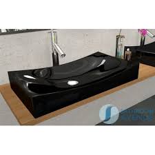 Choosing the right shape and size is important and at b&q we have plenty. Modern Black Ceramic Counter Top Wash Basin Robertina Solid Surface Black Ceramic Counter Top Basin