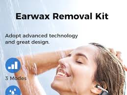 Amazon.com: Kit de eliminación de cera de oído actualizado, herramienta de  limpieza de oídos impermeable IPX7 con pantalla LED transparente, sistema  ...