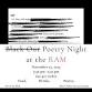 Blackout Poetry Nigh event image