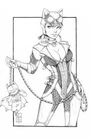 Catwoman Level 3 English Mp3 Free Download With Images Catwoman Drawing Coloring Books Adult Coloring Pages