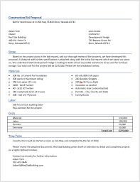 14 Free Construction Proposal Templates Microsoft Word Templates Proposal Templates Word Template Microsoft Word Templates