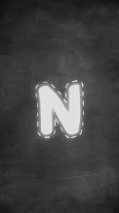 Destaque Letra N Instagram Iniciais Letra N