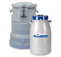 IC Biomedical TW 10DX Vapor/Dry Shipper | 10L (Capacity: 966 x 2.0mL Vials)