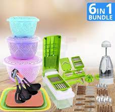 Imagine the convenience of upgrading all your kitchen appliances with one simple purchase. Buy 6 In 1 Bundle Offers Of Kitchen Appliances Online Dubai Uae Ourshopee Com Of3566