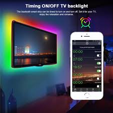 Led Light Strip Tv Led Usb Backlights Rgb 5050 Led Strip Lights Tape Ribbon Bluetooth App Control For Pc Laptop Tv Music Sync Tezonnix
