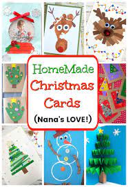 I send christmas cards to the family every year. Christmas Cards For Kids To Make How Wee Learn