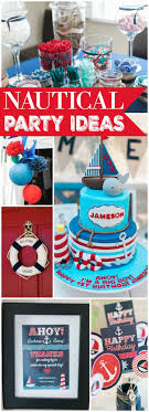 1st Birthday Theme Ideas For Boy Nautical Birthday Ahoy I M A Big Boy Jameson S 1st Birthday Party Catch My Party Nautical Birthday Party Birthday Themes For Boys First Birthday Party Themes