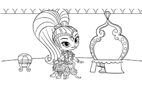 These spring coloring pages are sure to get the kids in the mood for warmer weather. Shimmer And Shine Coloring Pages Best Coloring Pages For Kids
