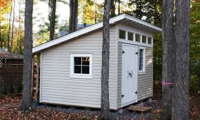 Installing a shed on a slope. How To Build A Shed With A Slanted Roof Step By Step Guide