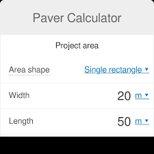 Paver Calculator Omni