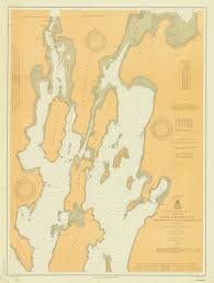 Nautical Maps Of Lake Champlain