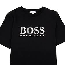 Hugo boss fashion logo sign designer clothing, hugo boss logo, text, trademark png. Hugo Boss Kids Chest Logo T Shirt Black Onu