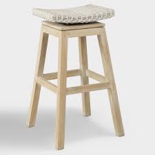We are pleased with all 3, this works. Rattan And Teak Leyla Swivel Barstool World Market