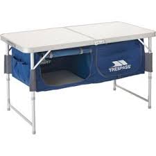 Buy Trespass Camping Table With Storage Camping Tables Argos Camping Chairs Camping Table Camping Storage