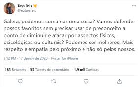 Perfil oficial | cantora e compositora �. A Fazenda Tays E Atacada Na Internet Apos Briga Com Raissa O Fuxico