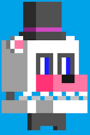 Funtime Freddy Pixel Art Wip Http Ift Tt 2eiiqyj Pixel Art Pixel Art