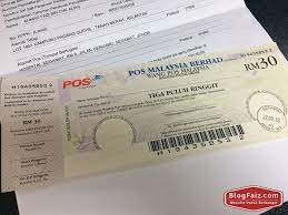 4634) is a postal shipment service in malaysia, with a history dating back to the early 1800s. Cara Buat Kiriman Wang Pos Di Pejabat Pos Malaysia Blog Faiz