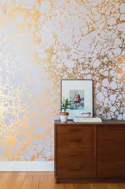 Metallische Wandgestaltung Gold Wandfarbe Effekte Modern Schick Wandgestaltung Ideen Wandgestaltung Haus Deko