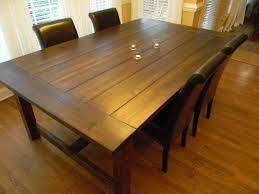 84 Long Extra Wide Farmhouse Dining Table Via Etsy Round Dining Room Sets Diy Dining Room Round Dining Room