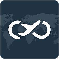 Infinite Plane Logo Design Infinite Logo Travel Agency Logo Cooperation Logo