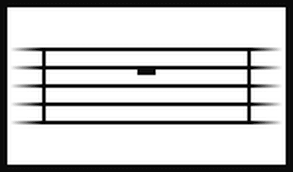 In the next staff, 2 bars of a little musical line are written out. How Musical Measures Work