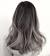 Black Hair With Silver Streaks