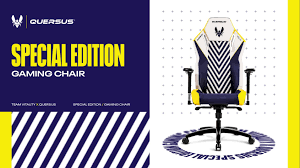 A trailblazing form in black with a hint of violet. Team Vitality The New Vitality X Quersus Chair Is Out