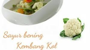 Rendam kembang kol di larutan air garam selama 30 menit agar bila ada kotoran/ulat/serangga, akan keluar/mati. Cara Membuat Sayur Kembang Kol Youtube