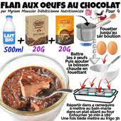 Myriam Moussier Dieteticienne S Instagram Profile Post Flan Aux Oeufs Au Chocolat Mydiet Vous Avez Recette Recette Gateau Light Recettes De Cuisine