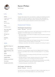 Web Designer Resume Example Resume Examples Web Designer Resume Web Design