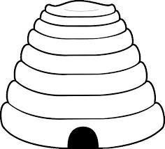 bee hive template and coloring page pages comment coudre des coloriages de base