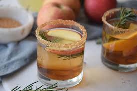 Caramel Apple Pie Mocktail Recipe Recipe Mocktail Recipe Caramel Apple Pie Holiday Recipes Drinks