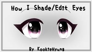 Once payment is confirmed, the files are automatically sent to your email account associated with etsy. How I Shade Edit Eyes In Gacha Life 2 Kookiehyung Youtube