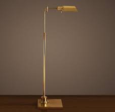 Library Task Floor Lamp Antique Brass Task Restoration Hardware Floor Lamp Library Lamp Lamp