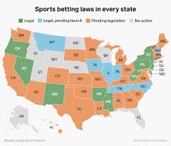 If options and betting flexibility are the most. States Where Sports Betting Is Legal And Where The Others Stand