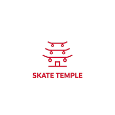 Skate Temple Skate Shop Logo Minimalist Logo Minimalist Logo Design Shop Logo