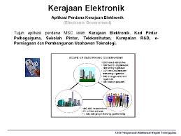 Dan koridor raya multimedia (msc). Kerajaan Elektronik Ekerajaan Electronic Government Eg Unit Pengurusan