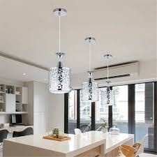 Design by nate fischer interiors. Pendant Light 1pcs Modern Crystal Iron Ceiling Lights Chandelier Dining Room Pendant Lamp Decor Walmart Canada
